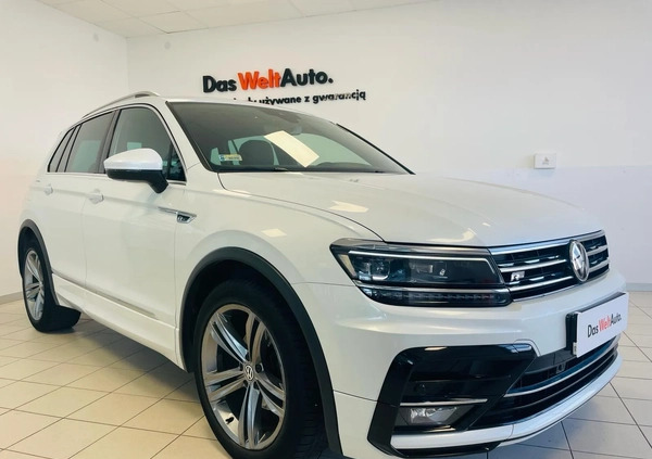 Volkswagen Tiguan cena 114900 przebieg: 84525, rok produkcji 2018 z Człopa małe 781